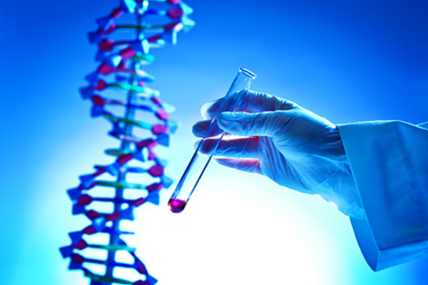 Genetic test result concept image, representing the potential benefits of genetic testing in mental health care