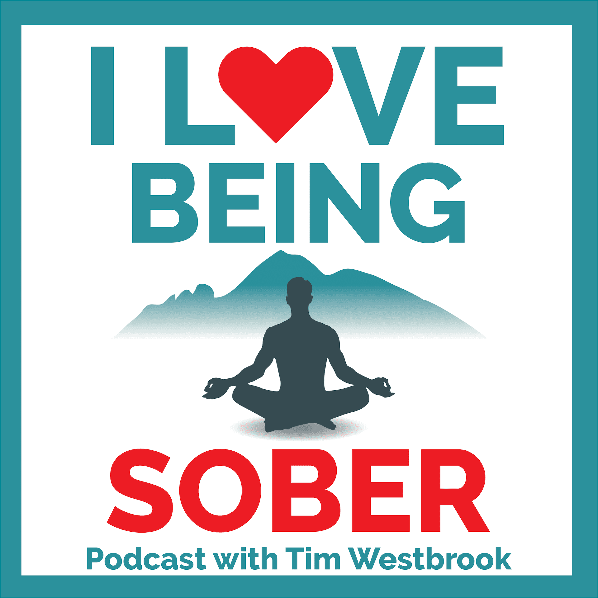 I Love Being Sober logo